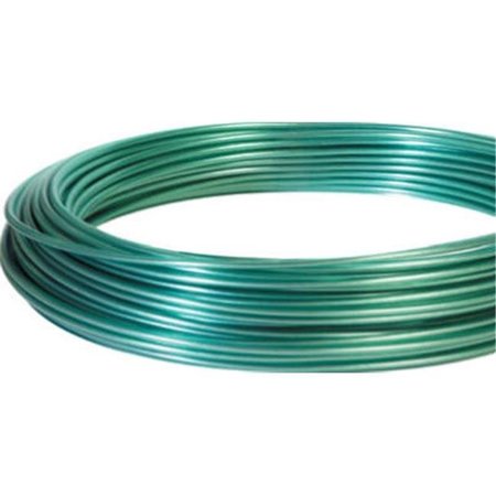 HILLMAN Hillman Fasteners 122100 100 ft. Green Vinyl Jacketed Clothesline Wire 740803